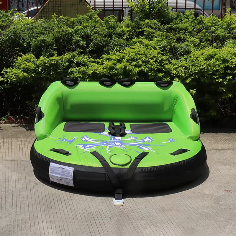Tubes flottants pour 2 personnes, tubes de bateau, sofa tractable pour sports nautiques