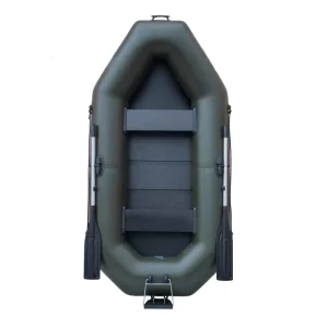 2 Persoons Opblaasbare Boot Elektrische Motorsteun Vissersboot