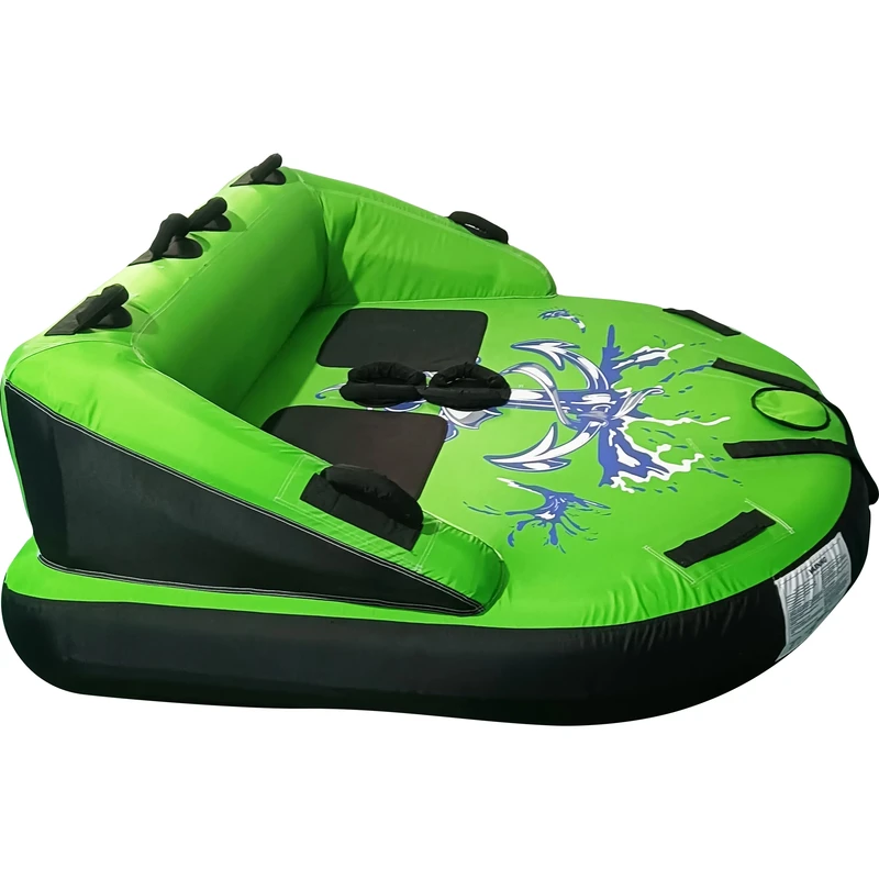 Sofa gonfiabile per 2 persone in PVC, tubo trainabile
