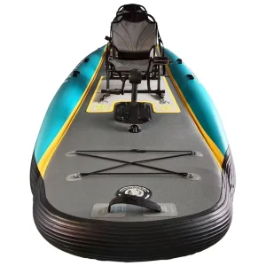 2 Person Tandem Inflatable Kayaks Reinforced Drop Stitch for Adults Children FK004