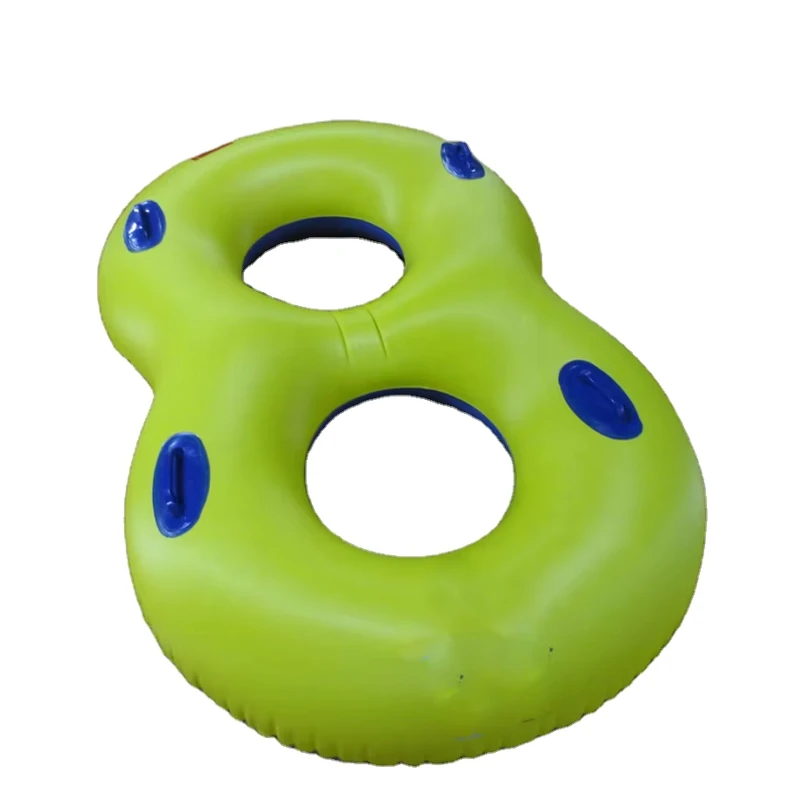 2 Persons Size Inflatable Swim Ring Aqua Sports Double Size Inflatable River Tube Water Pool Floats