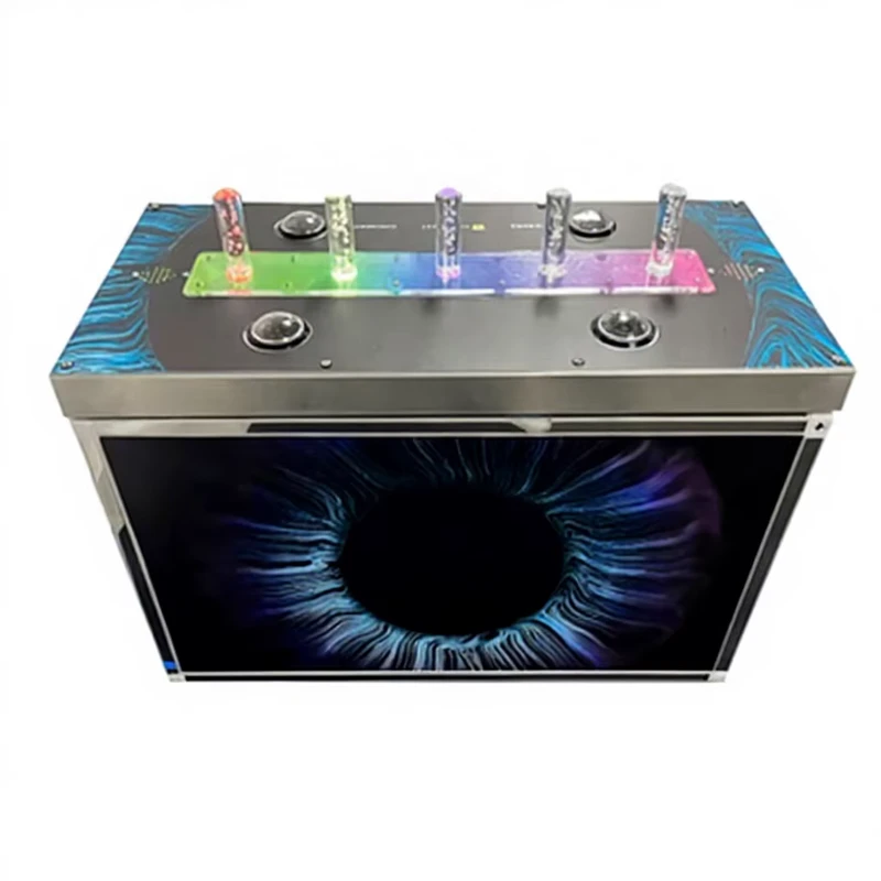 Gioco Interattivo per Allenamento della Velocità e Agilità con 2 Giocatori, Luci LED, Giochi da Carnevale all'Aperto