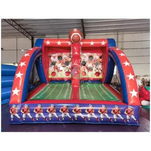 Jogo Comercial de Lançamento de Futebol Americano para 2 Jogadores, Evento de Festa, Jogo de Carnaval para Aluguer em Eventos ao Ar Livre e Interior