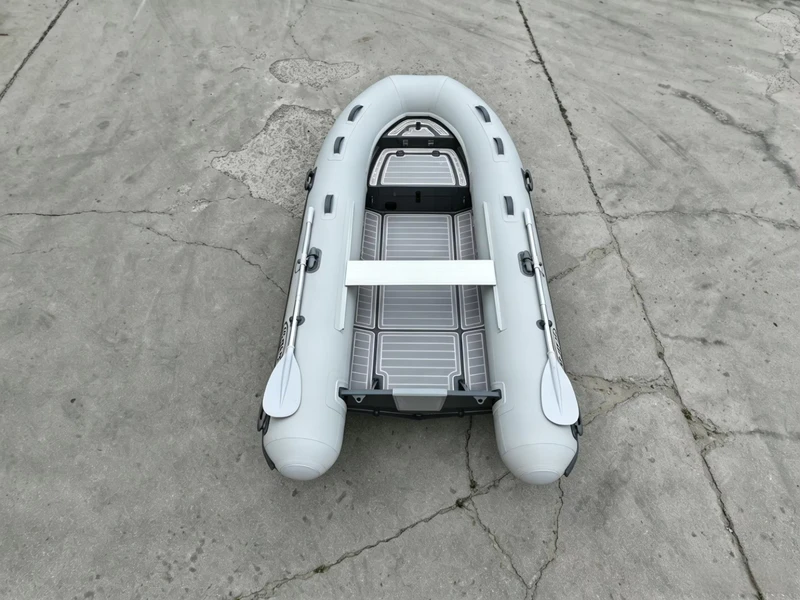 2,7 Meter Compact RIB CE Gecertificeerde Leverancier Aluminium Romp Opblaasbare Vissersboot Fabriek OEM Pontonboot