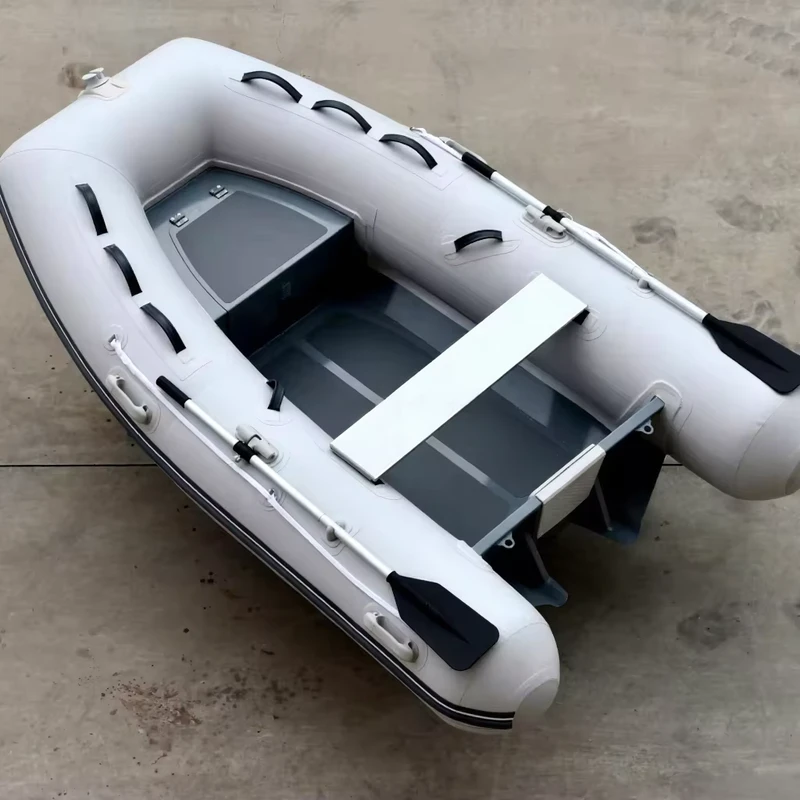 Yacht Memancing Inflatable 2,7m dengan Motor Luar dan Kontrol Jarak Jauh untuk Wisata Olahraga