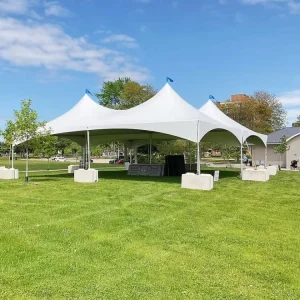 20x40ft 대형 알루미늄 합금 웨딩 마키 텐트 이벤트 파티 하이 피크 텐트