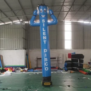 Múa bóng bay bơm hơi 190T Nylon Fabric 20 feet Sky Dancer tùy chỉnh