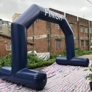 Cổng khí cầu khổng lồ tùy chỉnh bằng vải Oxford chống nước 20ft 40ft cho sự kiện thể thao và quảng bá thương hiệu