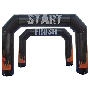 Cổng bơm hơi 20ft, máy thổi, lối vào cổng bơm hơi cho đường đua marathon, sự kiện thể thao ngoài trời