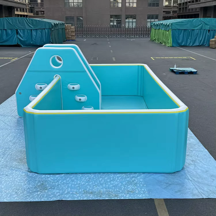 Piscina Inflável Grande de 20 pés com Tecido de Dupla Parede e Escada Embutida OEM Personalizada