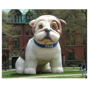 20ft Tall Outdoor Giant Inflatable Bulldog Model for Advertising Festival Show