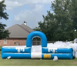 20x20ft Blue Large Commercial PVC Inflatable Foam Pit Swimming Pool for Children’s Rental Party Events Water Play Waterproof