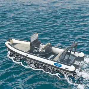 Thuyền hơi Hypalon RIB650 hai vỏ nhôm dài 21,3 feet