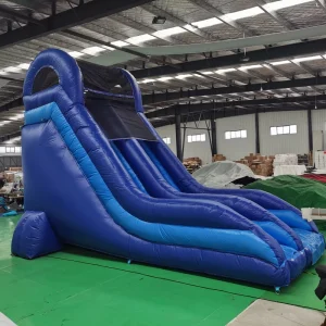 21ft Surf Beach Tall Inflatable Water Slide Splash Pool Dual Lane Big Kids Adults Commercial Grade PVC 5 Person Capacity