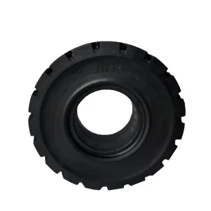 21×8-9 Radial Solid Tire with 8 inch Rim for Forklifts Warehouse Industrial Equipment