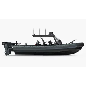 7 m Kleine Snelheid Aluminium PVC Buitenboord Rigid Vouwbare Opblaasbare Sportvis Recreatieboot voor 14 Personen 30 35