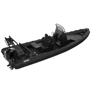 Kayak bơm hơi RHIB 760 ORCA Hypalon PVC tùy chỉnh 25 ft với bàn