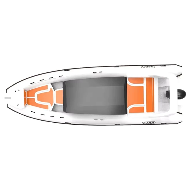 25 Fuß RHIB 760 Sport Aluminium RIB aufblasbares ORCA Hypalon Boot