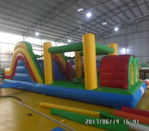 27ft by 10ft Indoor Obstacle Course 8x3x3meter Inflatable Jumping House for Kids