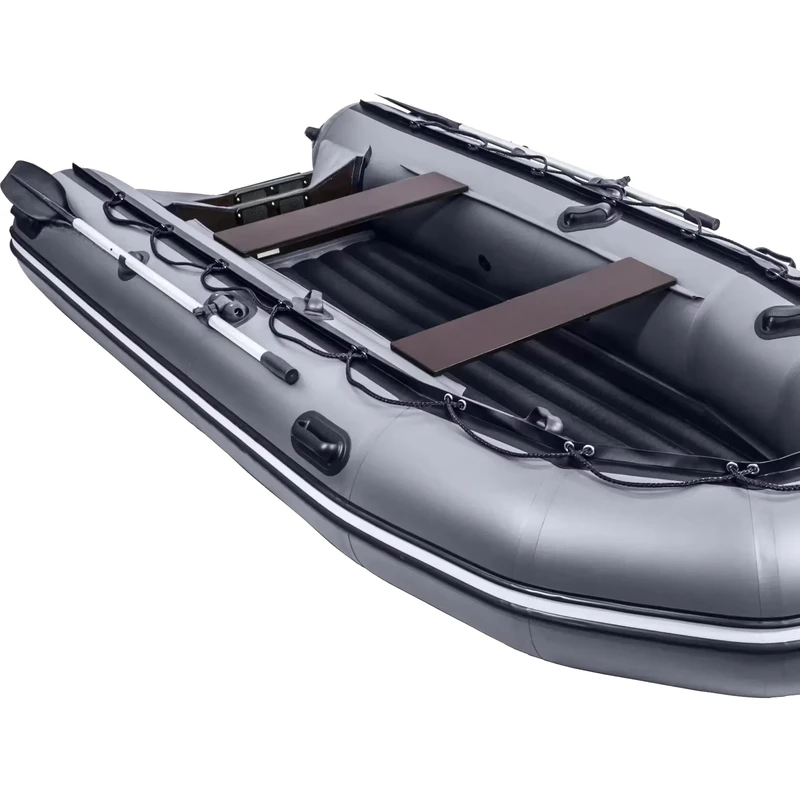Kapal karet Whitewater 280cm dengan PVC 0.9mm, Kapal karet katamaran dinghy