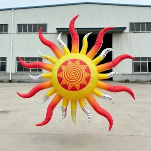 Pallone Solare Gonfiabile Personalizzato da 2m Decorazione per Festival Prodotti Gonfiabili con Pubblicità Personalizzata e Design Personalizzato