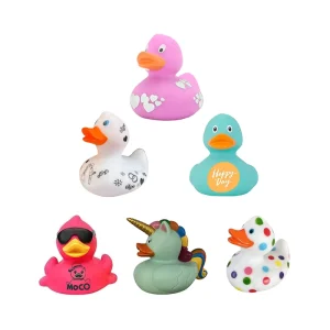 3 Inch Floating Bath Toys Custom Logo Bulk Assorted Swimming Pool Animals for Baby Shower Gifts Bathroom Decor Bath