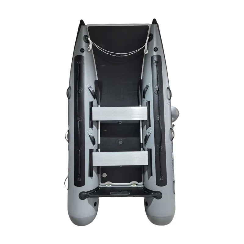 Barco inflable de 3 metros, catamarán plegable, dinghy de pesca de PVC