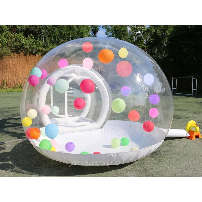 3メートルクリアバルーンドーム インフレータブルバブルハウス 子供または大人のパーティー用 インフレータブルテント工場から