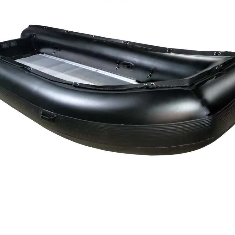 3-Personen Hochgeschwindigkeits-Sportyacht Aufblasbares Kajak Angelboot Individuelles PVC Boot mit Motor