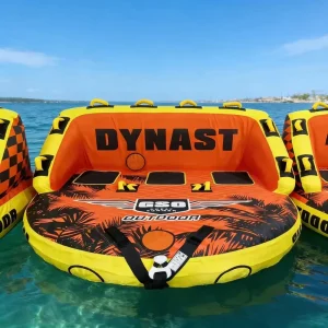 Tube tractable gonflable Dragon pour 3 personnes, tube tractable UT2, housses de tube aquatique pour bateau et jet ski