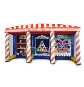 Gioco interattivo da festa gonfiabile 3 in 1 per carnevale