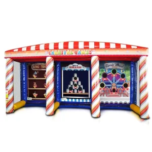 3 in 1 Inflatable Carnival Games Inflatable Sport Games