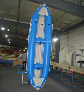 Kayak Gonfiabile Auto Svuotante per 2 Paddler 3,1 x 4,5 m