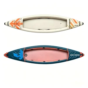 3.1-4M Inflatable Single Kayak Drop Stitch Inflatable Canoe for Drifting Fishing Lake River Water Sport Entertainment
