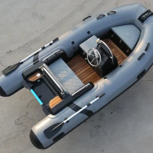 3.6m Inflatable Rib Boat with Center Console RIB 360 for Fishing and Water Sports