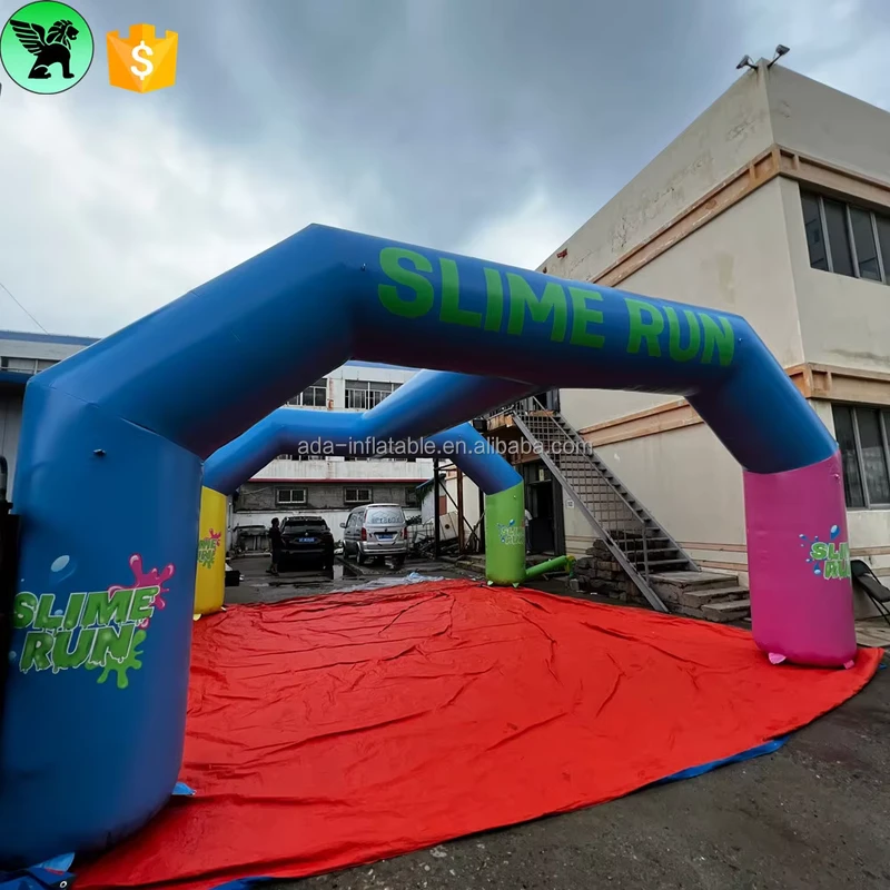 3,6mX7,2mX3m Event-Werbebogen, aufblasbare Dekoration, maßgeschneiderter Feiertags-Werbebogen Modell A9722