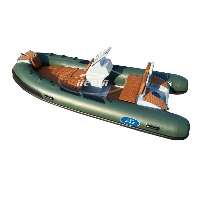Barco Inflable Rígido de 3.9 Metros RIB Sport Dinghy RIB390 Modelo Doble con Material de PVC de 1.2mm para Uso en Lagos al Aire Libre