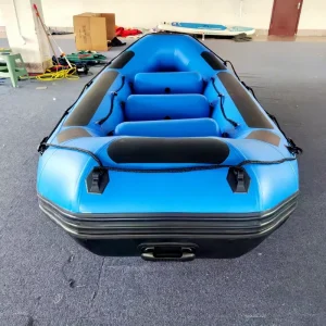 3.9m カスタマイズ可能な折りたたみ安定型ディンギー インフレータブルボート ラフト 川下り用 ホワイトウォーターラフティング 1.2mm PVC 6人用