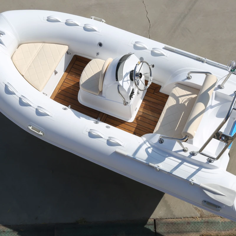 Надувная лодка RIB390 длиной 3,9 м с корпусом из стекловолокна, PVC/HYPALON, люксовая рыболовная лодка с сертификатом CE