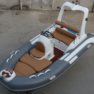 3,9m Inflatable RIB390 Fiberglass Romp PVC Hypalon Luxe Visboot met CE-certificaat, Geschikt voor Recreatie en Sport