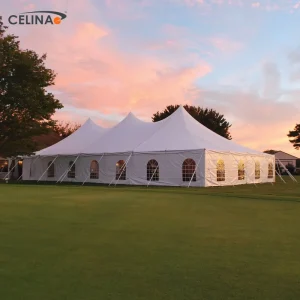 300 People Waterproof Outdoor Tents For Events High Peak Pole Wedding Party Tents Festival Tent With Sidewalls