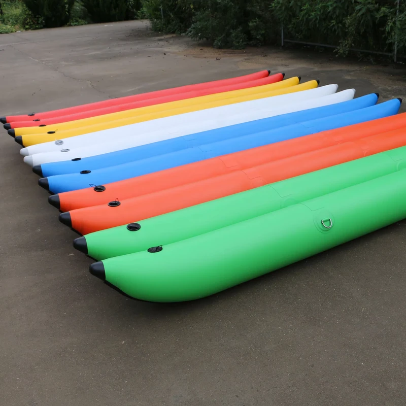300x30cm Hoge Kwaliteit 0,9mm PVC Opblaasbare Zee Banaan Boot Buizen Drijvende Waterfiets Boei