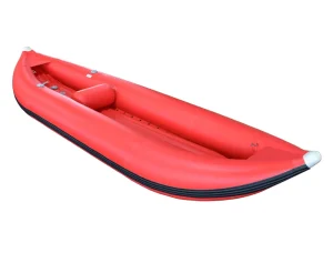Kayak Gonfiabile Bianco per 2 Persone, Lunghezza 310 cm, Materiale PVC, Design Pieghevole