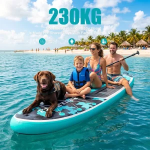 350*89*15cm Stand Up Inflatable Paddleboard Premium Paddle Board Surfboard ISUP Allround