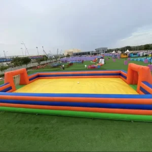 35FT PVC Inflatable Football Court Outdoor Sports Inflatable Soccer Field Arena