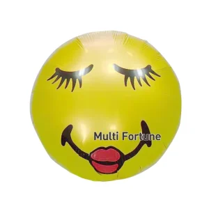 36 Inch Yellow Shy Face Helium Inflatable Foil Single Balloons for Valentine’s Day Party Decoration