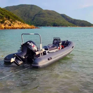 Hoge snelheid Rigid Hull RIB360 390 ORCA Hypalon Diepe V Aluminium Rigid Opblaasbare Kajak