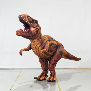 360 Custom Design Giant Dinosaur Inflatables Cartoon Animal Moving Walking Inflatable Mascot Costume for Advertising