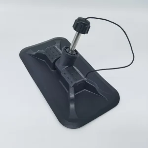 360 Degree Swivel Oar Lock with Aluminum Pin PVC Base Paddle Holder for Inflatable Boat Rowlock Accessories
