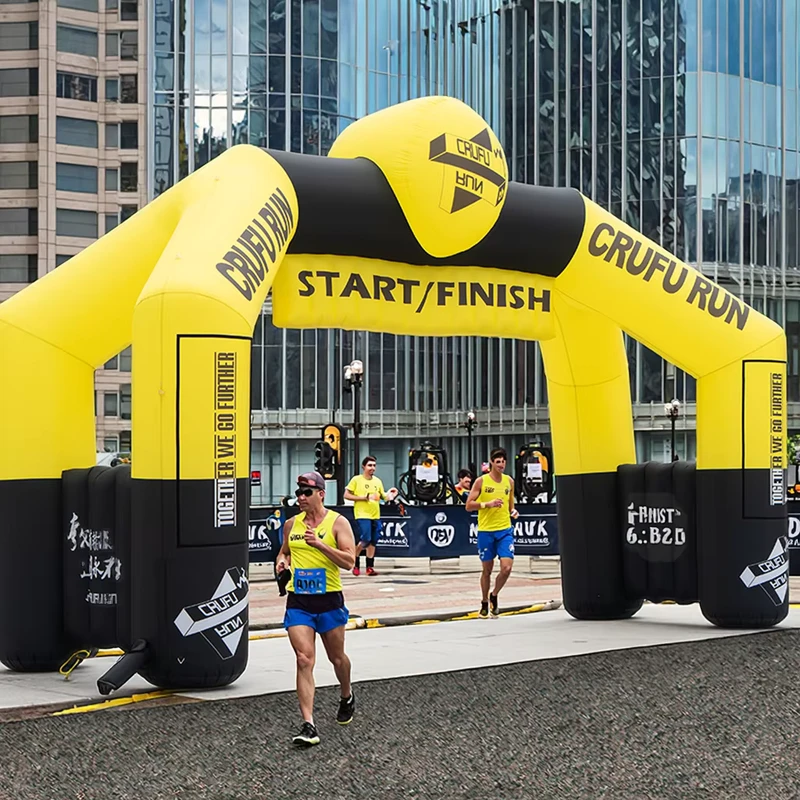 360 Inflatable Custom Design Advertising Giant Inflatable Race Arches Advertising Inflatable Arch Tent for Sport Event Decor
